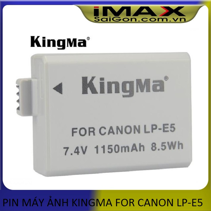 PIN SẠC MÁY ẢNH KINGMA FOR CANON LP-E5