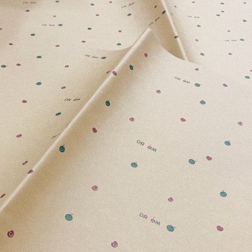 Sỉ Giấy gói quà kraft cực vintage - xấp 40 tờ - Brendo Store