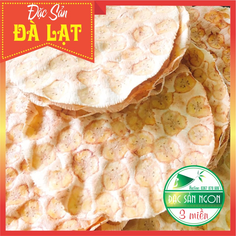 Bánh Tráng Chuối Nướng Đà Lạt 1 Bịch 5 Cái - BC01 - Có Giấy Tờ An Toàn Vệ Sinh | BigBuy360 - bigbuy360.vn