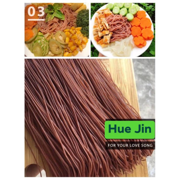 Bún gạo lứt nhà làm chất lượng cao(500g). Dai ngon vừa ăn.