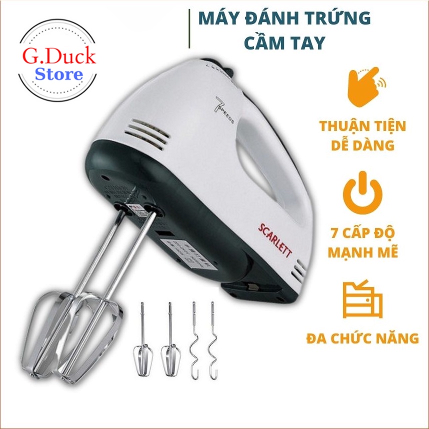 Máy Đánh Trứng Đa Năng Cầm Tay Kenwood - Đánh Trứng, Bột Nhanh Chóng 7 Chế Độ - Công Suất Lớn 380W - Hàng Chính Hãng