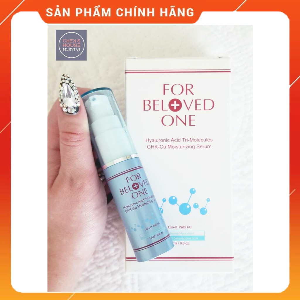 Serum dưỡng da phục hồi chống lão hóa For beloved One Hyaluronic Acid GHK-Cu Moisturizing 101ml