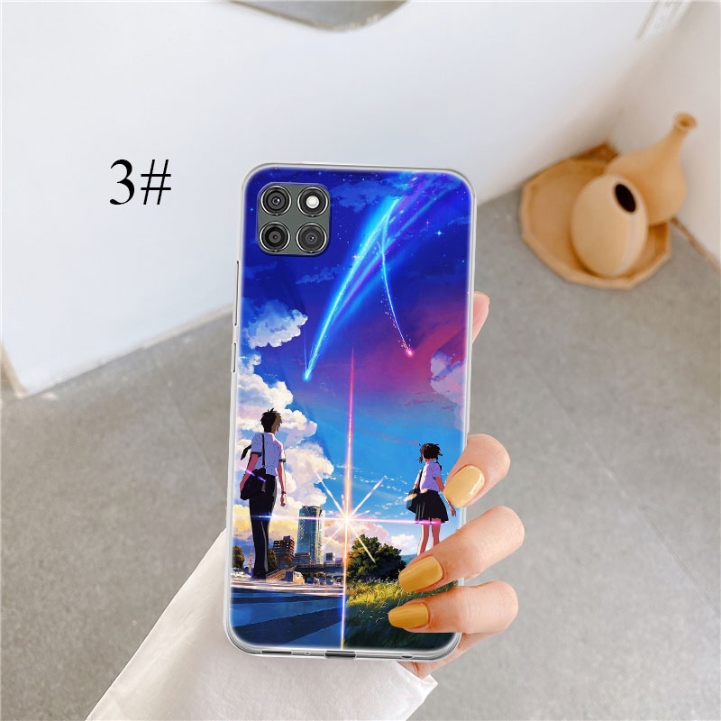 Ốp Điện Thoại Hình Anime Your Name BN14 Cho Tecno Pova 2 Spark 5 6 Go 7 7P Pova 2 LD7 KE7 KE5 AIR KD7 Pro