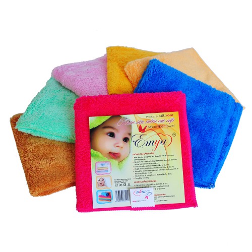 Khăn vải siêu mềm EMYA - KT 28 × 42cm
