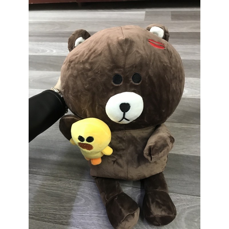 Túi sưởi gấu Brown ôm Vịt con ❤️