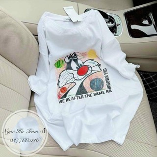 Áo thun Quảng Châu form rộng