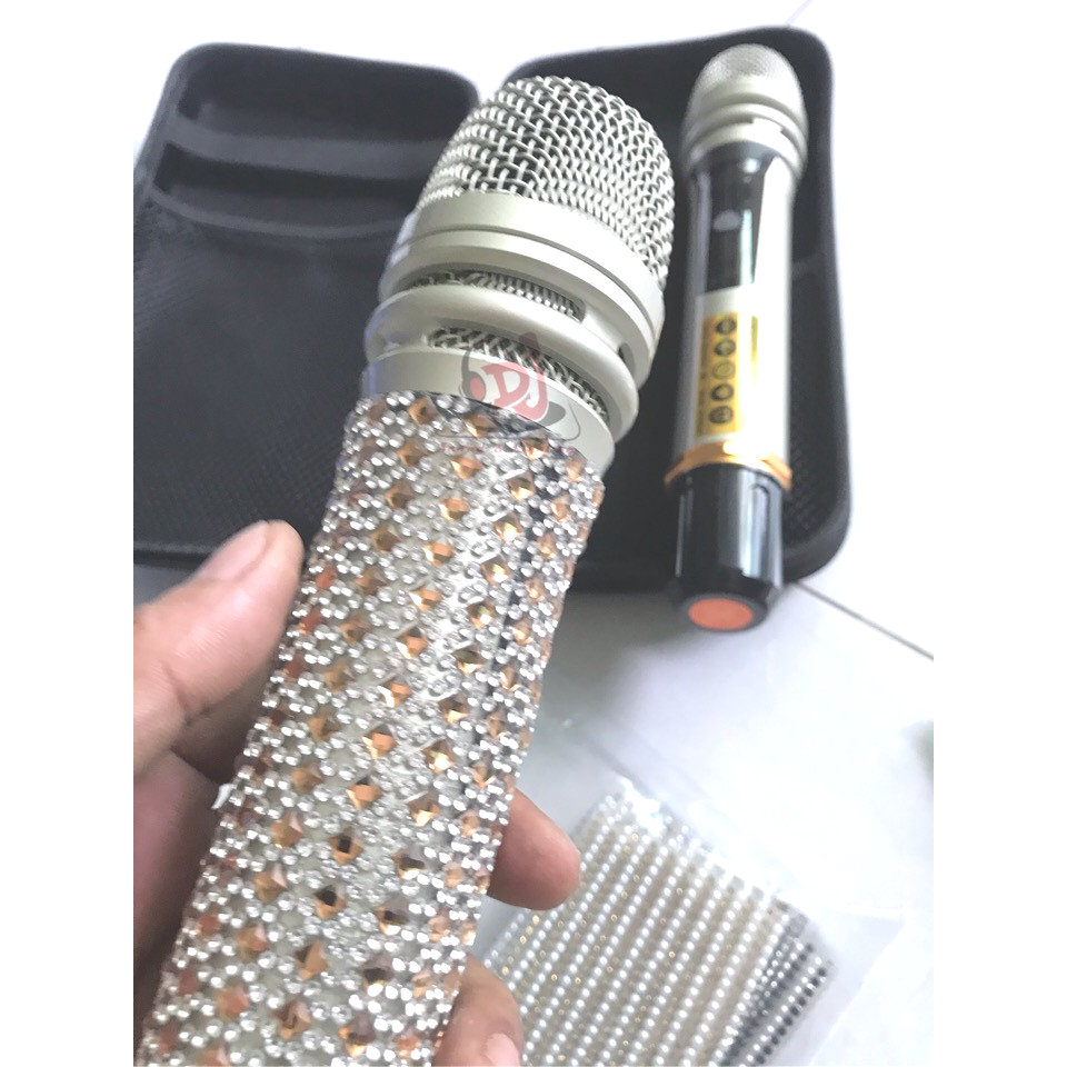 Áo bọc tay mic, vỏ micro, bọc micro kim tuyến, vỏ áo mic, vỏ bọc micro, micro bolero, microphone, mi