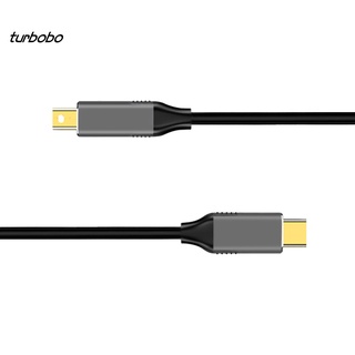 Cáp chuyển đổi USB Type C sang Mini DisplayPort DP 4K 6FT cho Macbook
