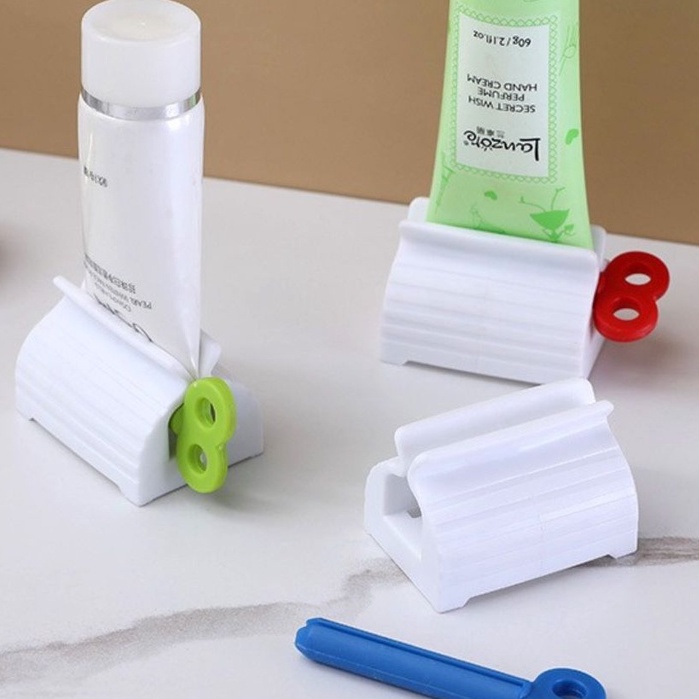 Cuộn Kẹp Nặn Ép Kem Đánh Răng - Kẹp nặn kem đánh răng sữa rửa mặt bằng nhựa Dụng cụ Cuộn Kẹp Ép Kem Đánh Răng Cao Cấp