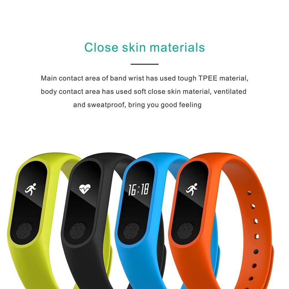 Đồng hồ đeo tay M2 kết nối Bluetooth chống thấm nước hỗ trợ tập thể thao cho hệ điều hành Android IOS