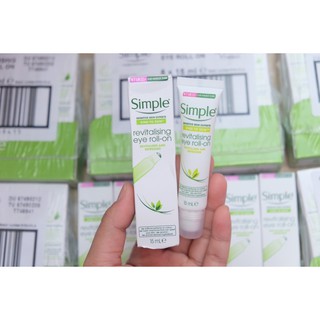 Lăn Mắt Simple Kind To Eyes Revitalising (15ml)