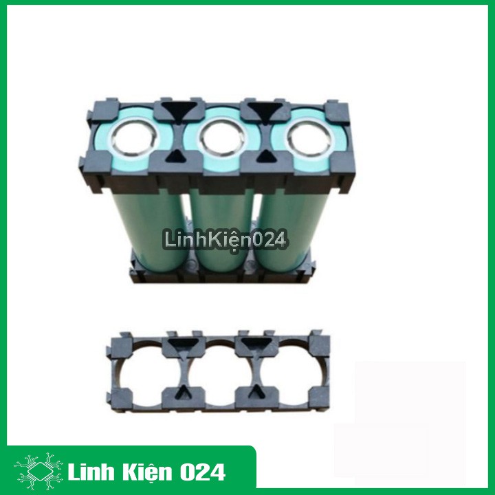 Khung Cố Định 3 Pin 18650 Lắp Ghép Dễ Dàng