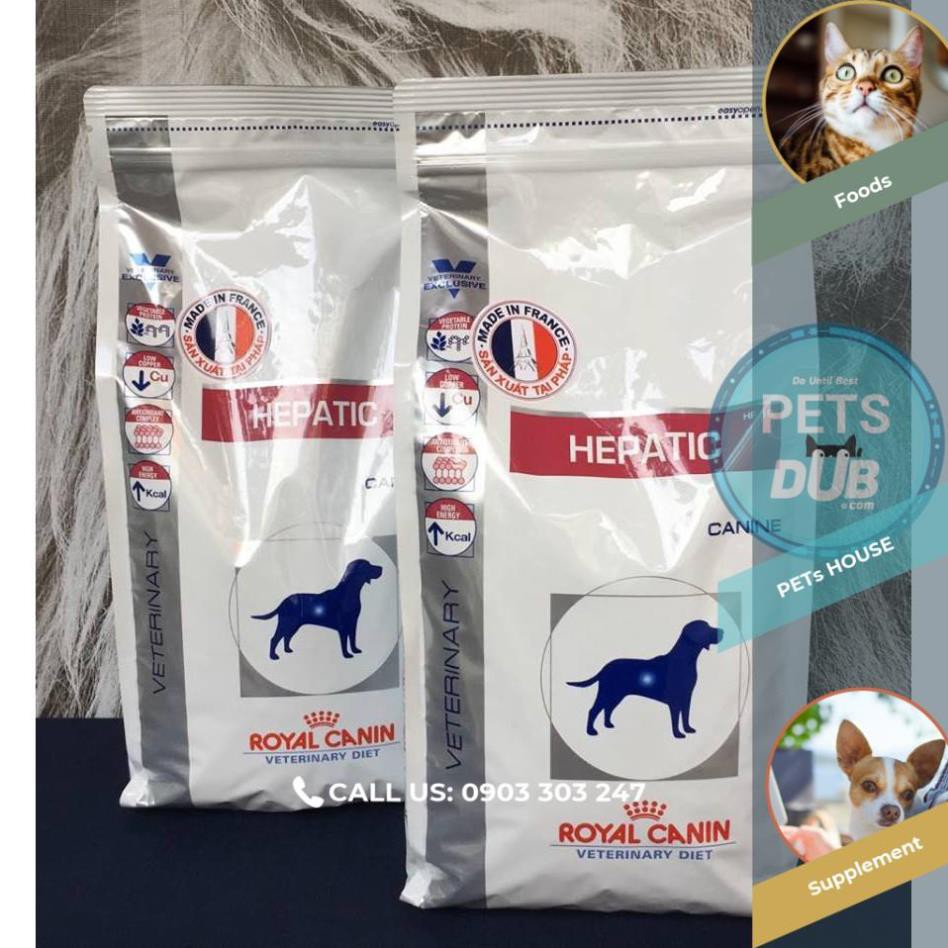 ROYAL CANIN HEPATIC - BỆNH GAN CHO CHÓ (bao 1,5kg) (PETs dub)