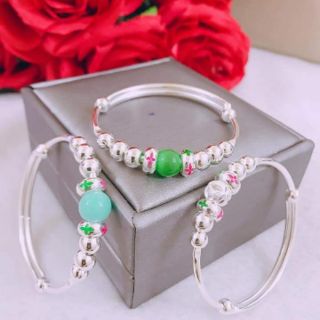 LẮC TAY BẠC CHO BÉ