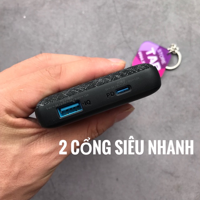 Sạc Dự Phòng ANKER PowerCore Metro Essential 20.000 PD - A1281 (Bảo Hành 18T)