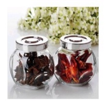 Hũ Thủy Tinh Đựng Gia Vị - Tứ Quý - Lọ Nghiêng Có Nắp 50ml, 180ml- Duhi Mart