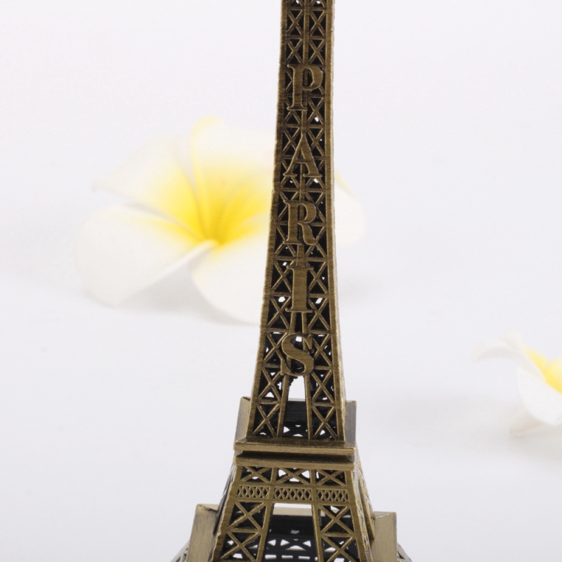 Mô hình tháp Eiffel bằng hợp kim đồng dùng trang trí