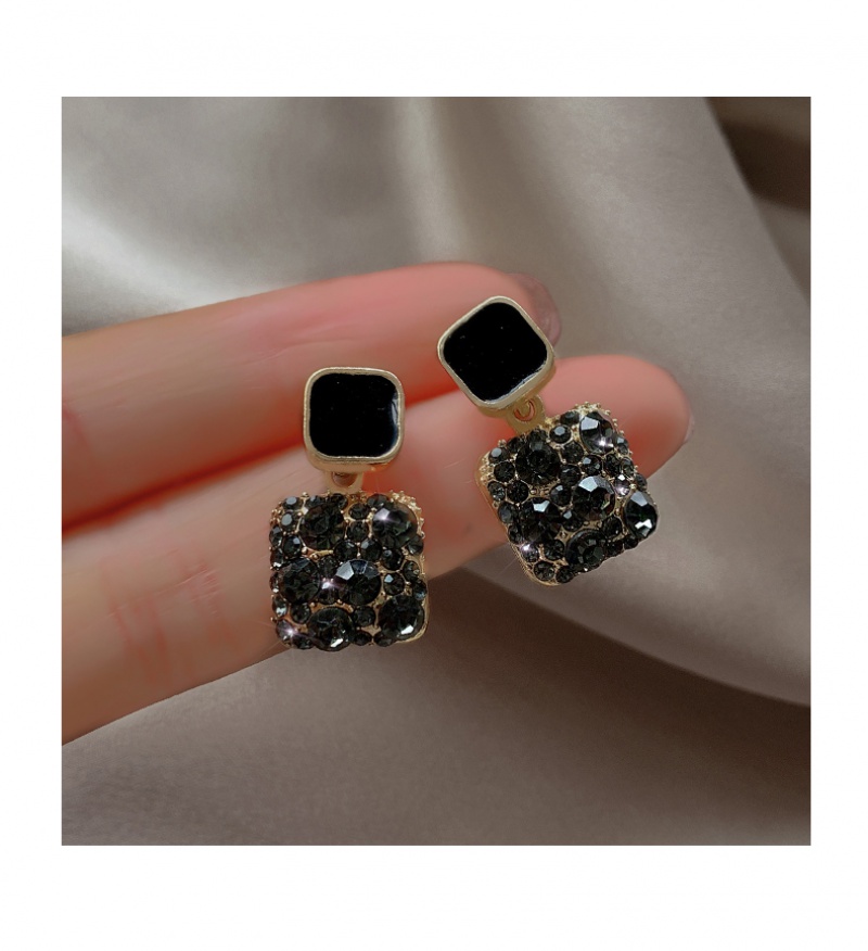 Khuyên tai mạ bạc phong cách thời trang Hàn Quốc cổ điển