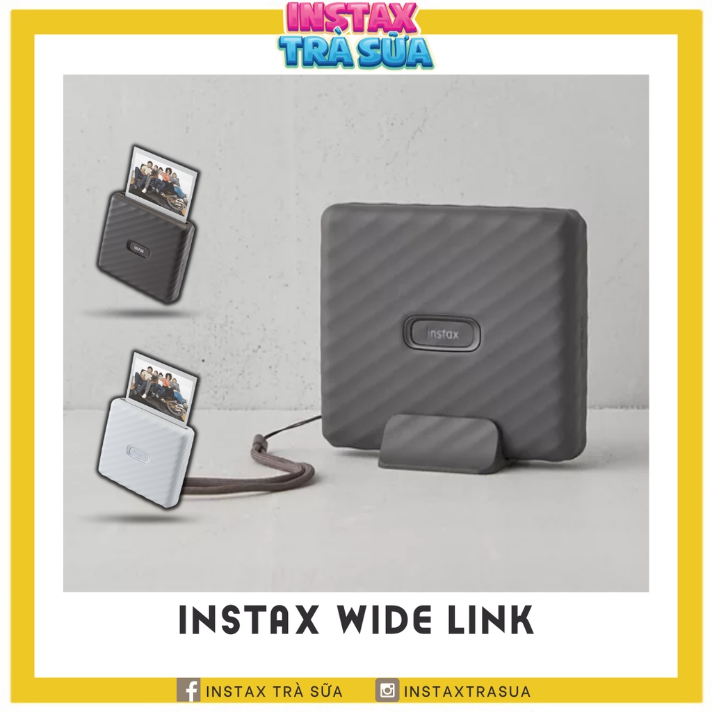 MÁY IN ẢNH FUJIFILM INSTAX WiDE LINK - Chính Hãng BH 1 năm