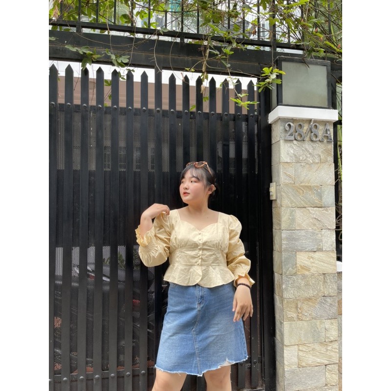 CHÂN VÁY A-LINE MÀU XANH | BigBuy360 - bigbuy360.vn