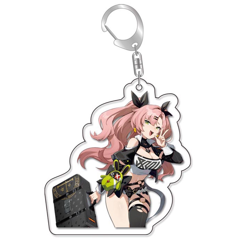 Móc Chìa Khóa Bằng Acrylic Hình Zenless Zone Zero Geshin Va Chạm Năm 2022