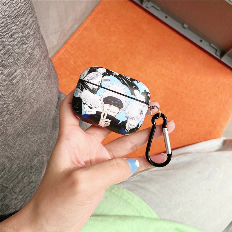 Vỏ Bảo Vệ Hộp Sạc Tai Nghe AirPods Pro AirPods 2 Họa Tiết JUJUTSU KAISEN Gojo Satoru Sáng Tạo Ốp