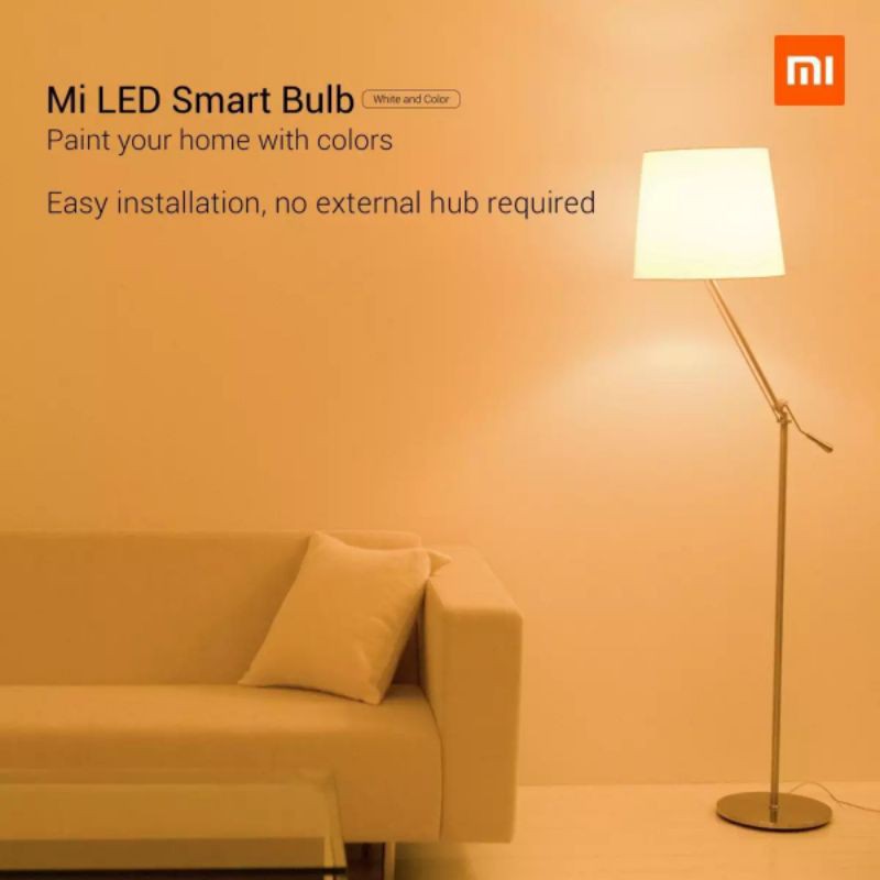 Bóng đèn thông minh Xiaomi Mi Smart LED Bulb Essential - Điều khiển bằng giọng nói