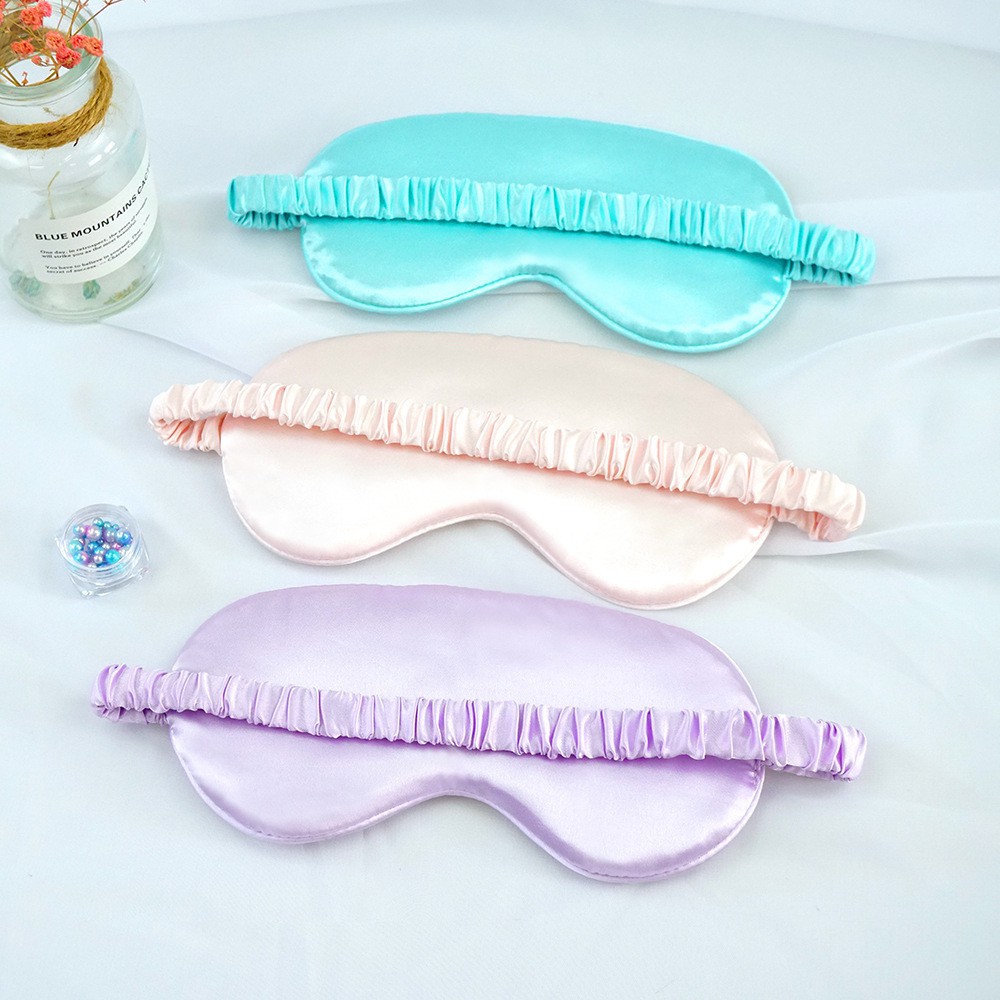 miếng che mắt ngủ 1 miếng dán mặt nạ ngủ mùa hè Silky Cold Sleeping Patch Summer Sleep Nap Eye Breathing Mask Double Side Eye Cup All Che Night Dark