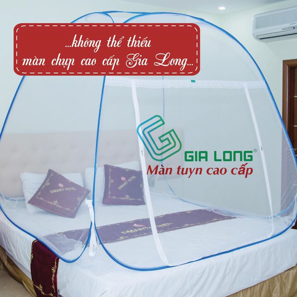 màn chụp gia đình 1m8-2m tự bung chống muỗi hiệu quả