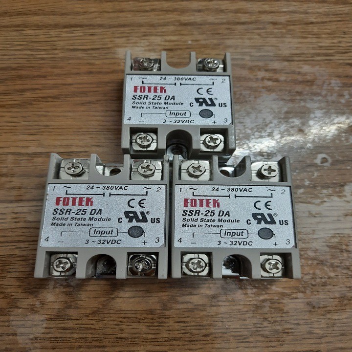 Relay bán dẫn Fotek SSR 25DA / 40DA / 50DA / 60DA/ 75DA/ 100DA Rơ le bán dẫn Fotek