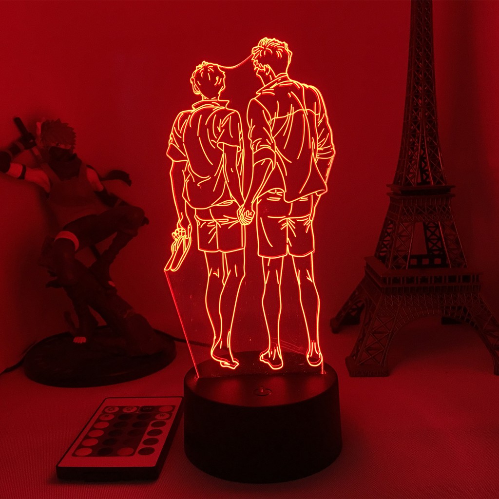 Mô hình nhân vật anime BJ Alex 3D có đèn LED dùng trang trí phòng ngủ