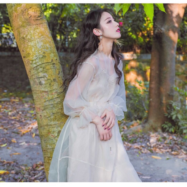 ĐẦM TIỂU THƯ VOAN TAY BỒNG DÀI TAY