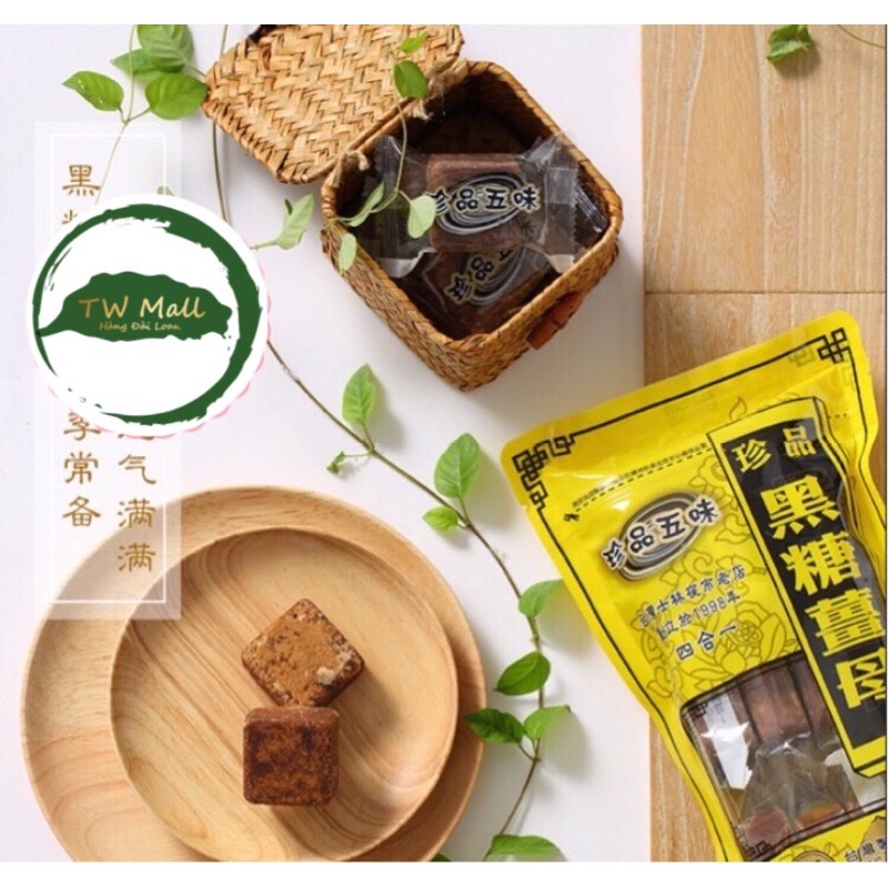 Trà viên đường phèn/đường nâu 504g Đài Loan - Tw Mall