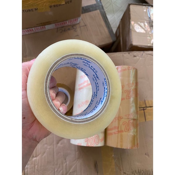 Băng Keo 7cm - 7F 1 Cây 4 Cuộn Trong/ Đục