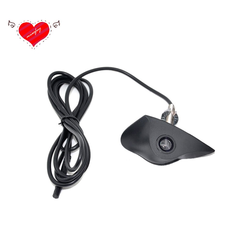 CCD Car Front Grille Camera Front View Parking LOGO Camera Night Vision for Hyundai 68MM