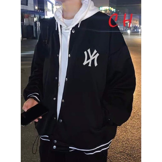 Áo bomber cúc bấm CH12 | BigBuy360 - bigbuy360.vn