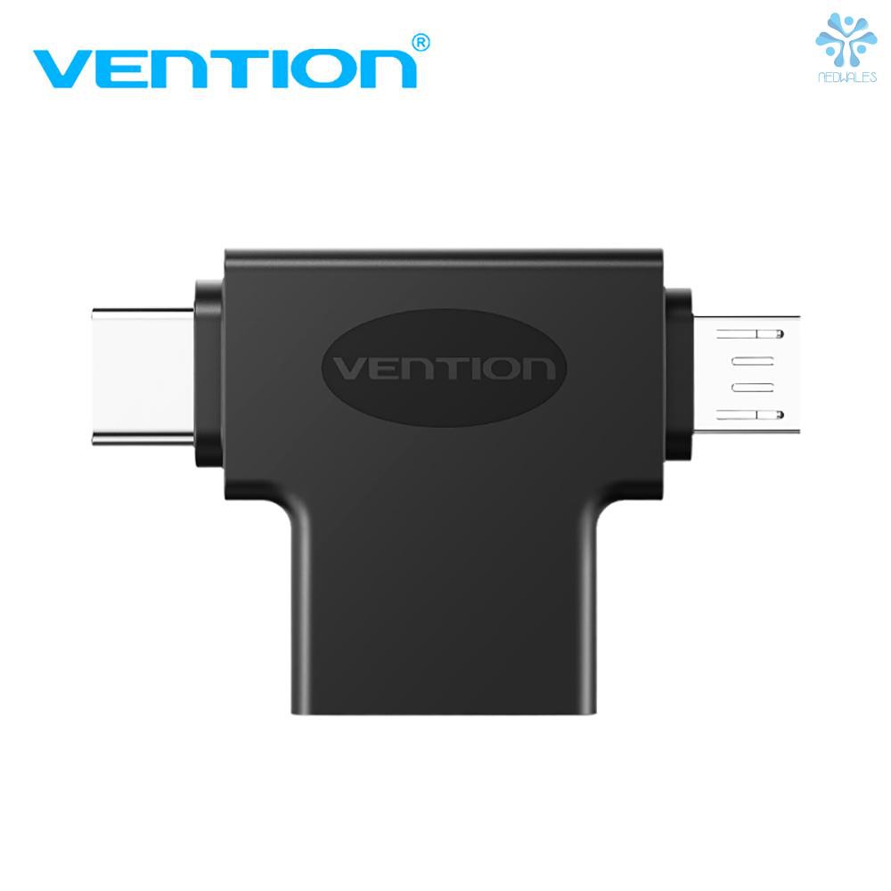 Đầu Chuyển Đổi Usb 3.0 Type-C Micro Usb 3 Trong 1 Tiện Dụng