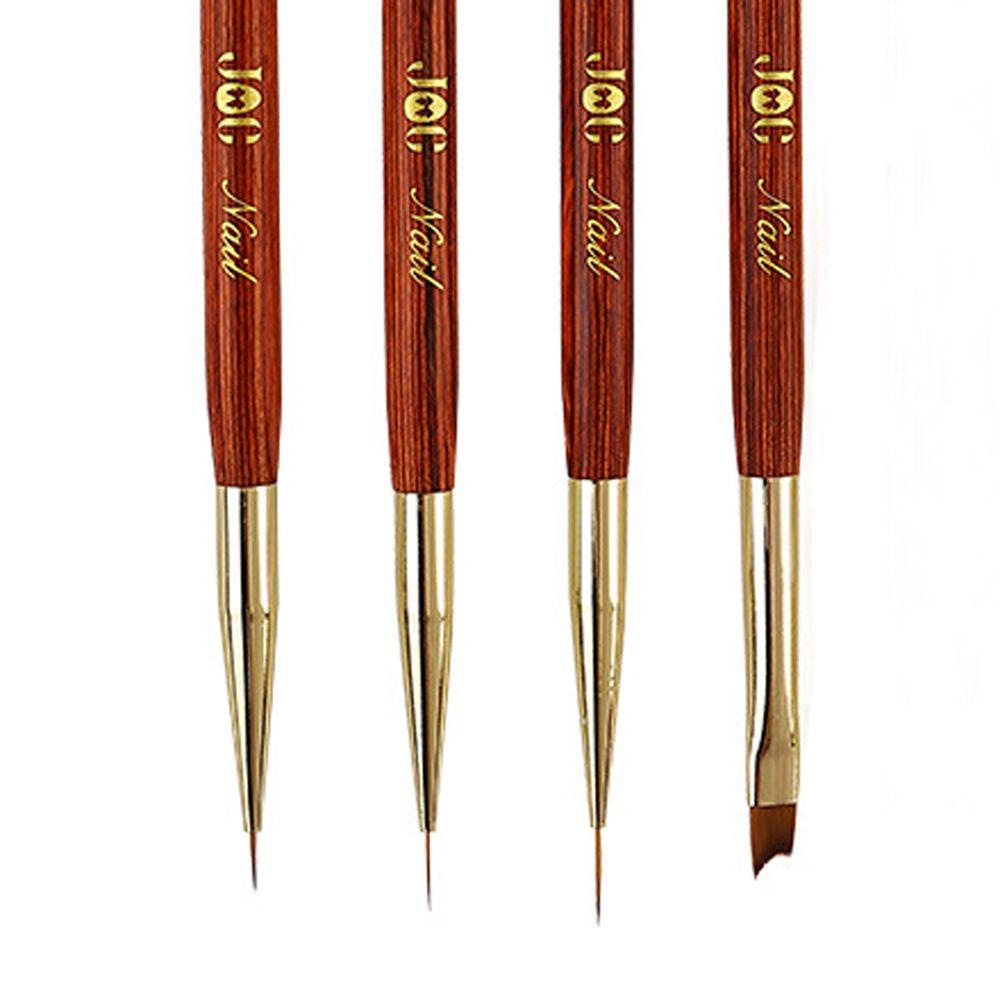 Cọ Sơn Móng Tay Gel UV Nối Dài Đường Viền Thời Trang DIY