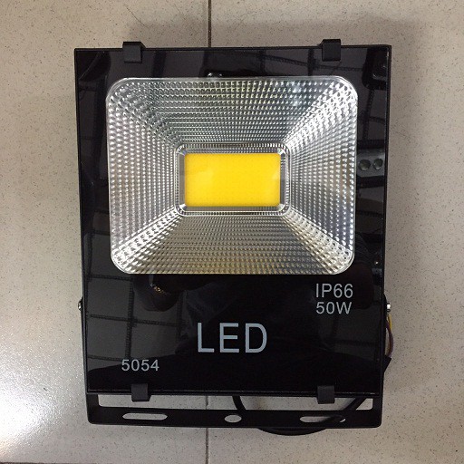 Đèn Pha Led 50w COB 5054 đủ công suất ánh sáng Trắng - Vàng