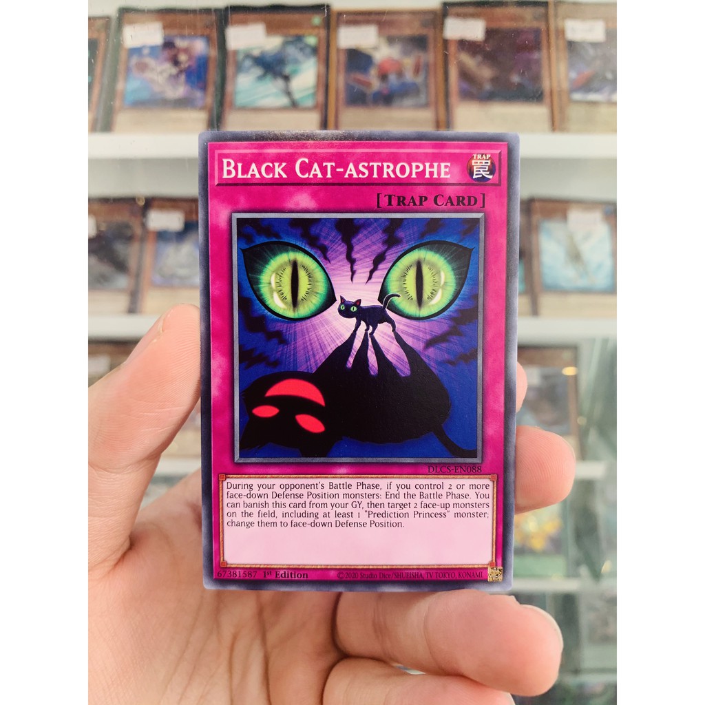 Thẻ Bài Lẻ YugiOh! Mã DLCS-EN088 - Black Cat-astrophe - Common - 1st Edition