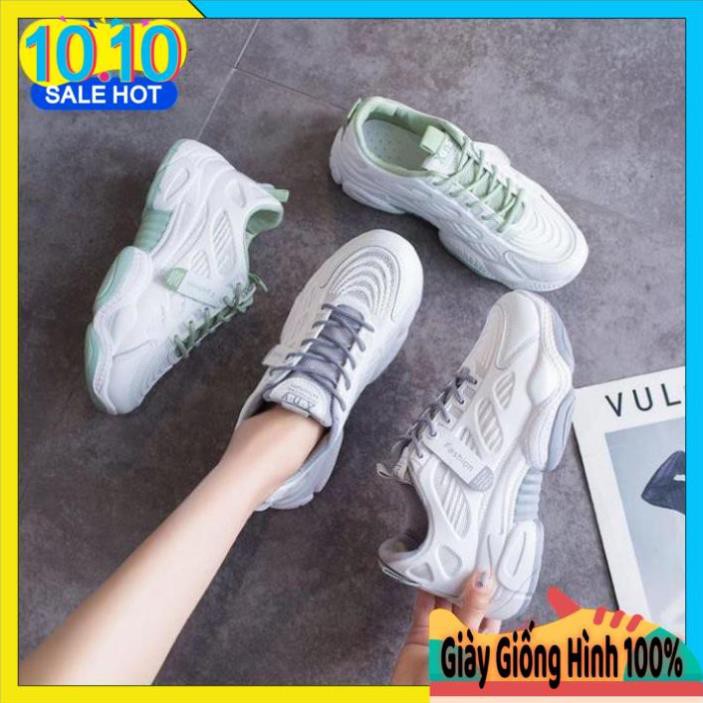 ff [HÀNG CAO CẤP] Giày Sneaker Nữ XB Thêu Hoa Cúc Đế Triple S Phong Cách Hàn Quốc Az11 HOT ' !