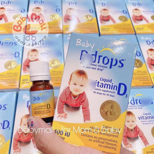 Vitamin D3 Drops - Baby Drops 90 giọt