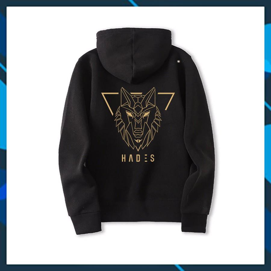 (SALE 50%) Áo Khoác Chui Đầu HADES Đầu Sói