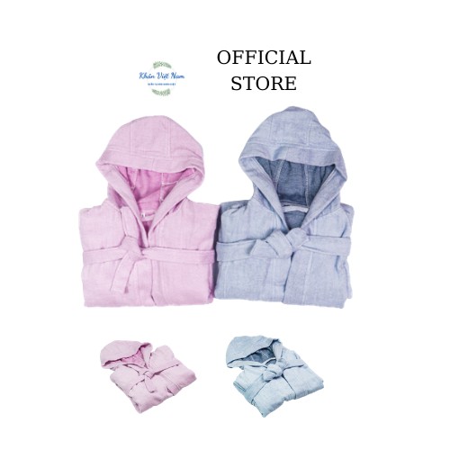 Áo choàng tắm bông cho bé từ 2 đến 8 tuổi ,áo tắm thời trang có mũ chất liệu bông cotton mềm mại an toàn cho da bé-23975