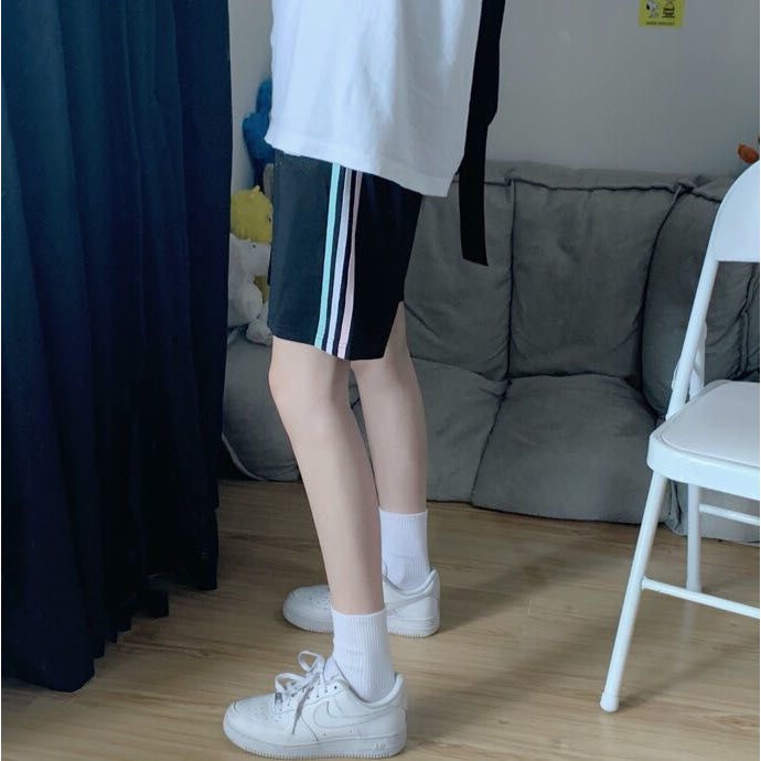 Quần short nữ ulzzang họa tiết 3 sọc trẻ trung độc đáo Q01 - Maoshop | BigBuy360 - bigbuy360.vn