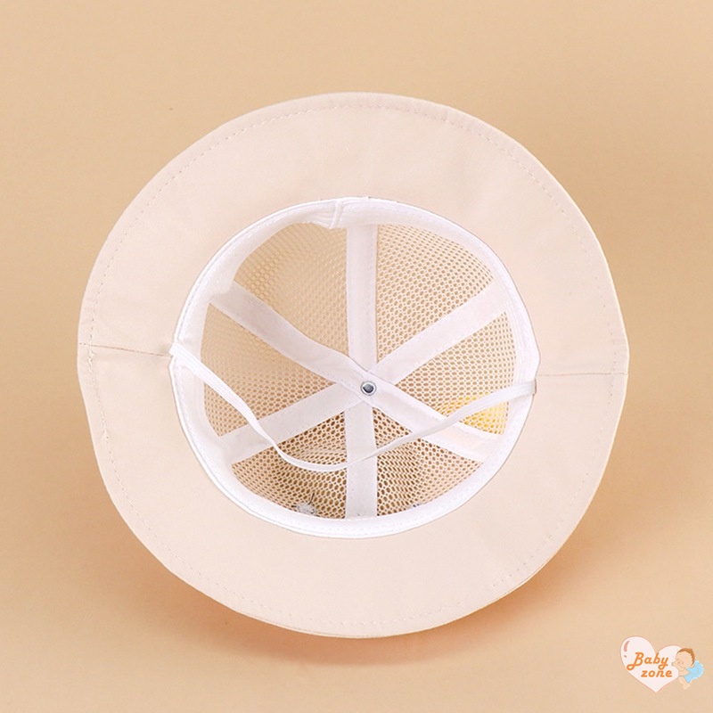 Mũ Vành Tròn Chống Nắng Thoáng Khí Cho Bé