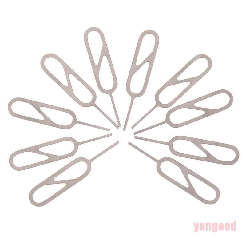 Bộ 10 Dụng Cụ Tháo Sim Bằng Thép Không Gỉ Tiện Lợi