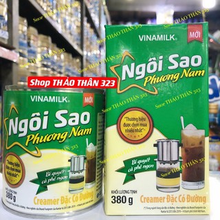 Sữa Đặc Ngôi Sao Phương Nam 380g ( Lon, Hộp Giấy)