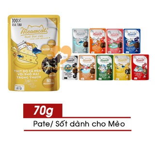Pate Meowcat Cho Mèo Gói 70gr – ĐỦ 9 VỊ - [Nông Trại Thú Cưng]