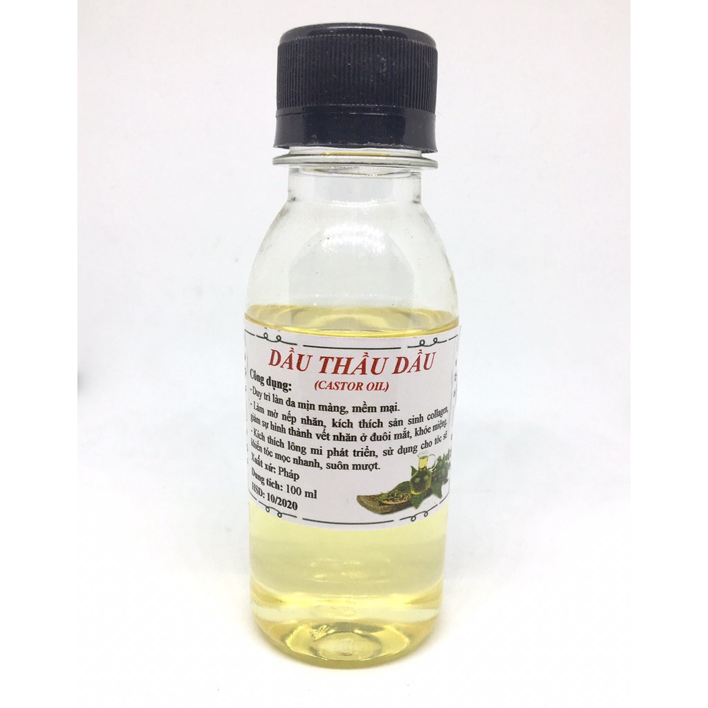 Dầu thầu dầu (Castor Oil) nguyên chất